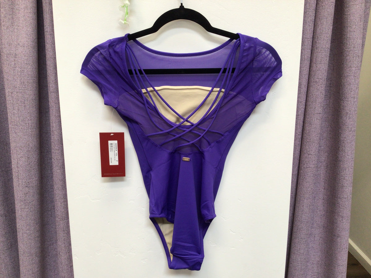 Bloch Scoop Neck Strap Bk SS Leotard A