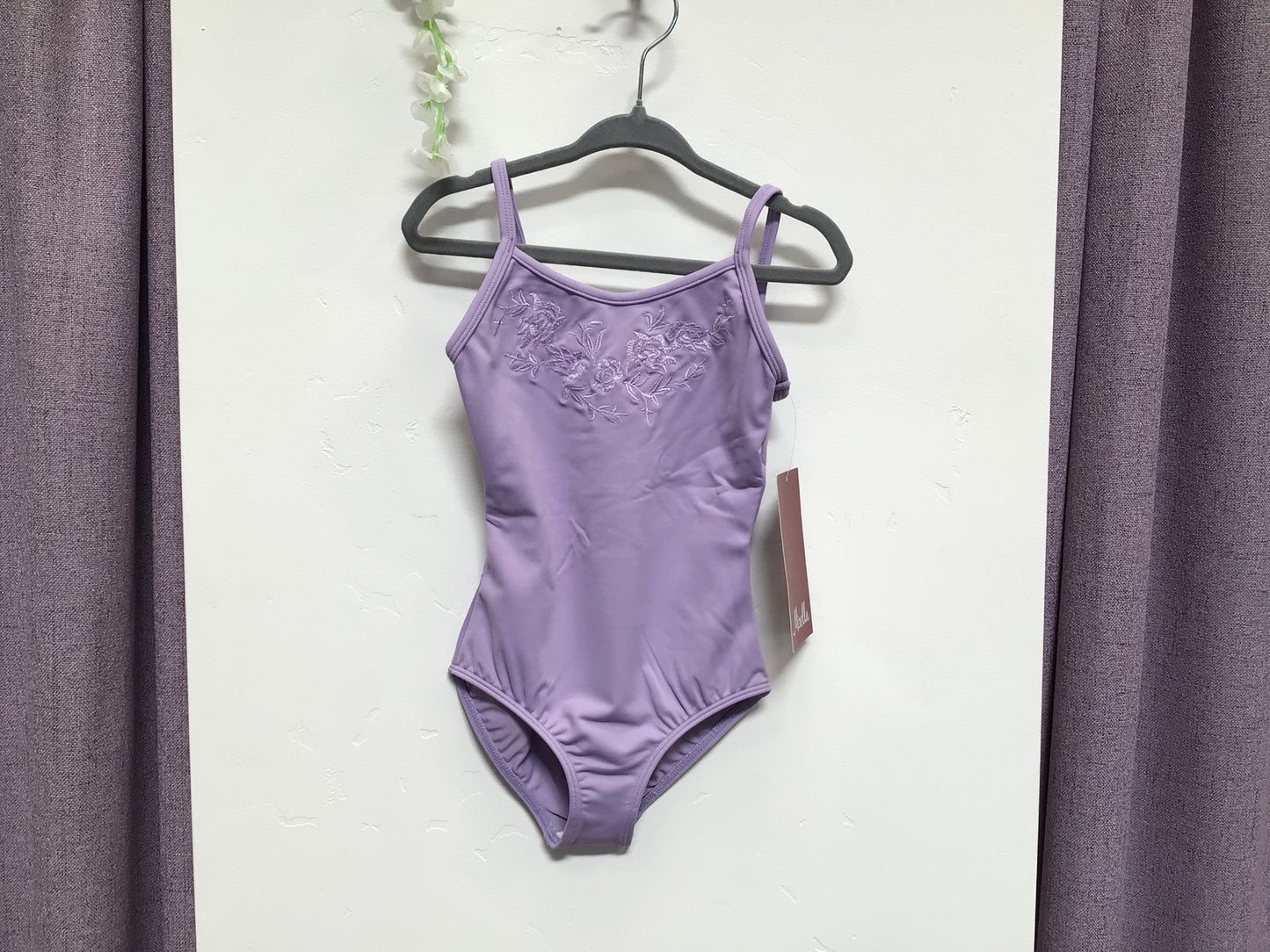 Bloch Floral Embroidery Strappy Back Cami Leo