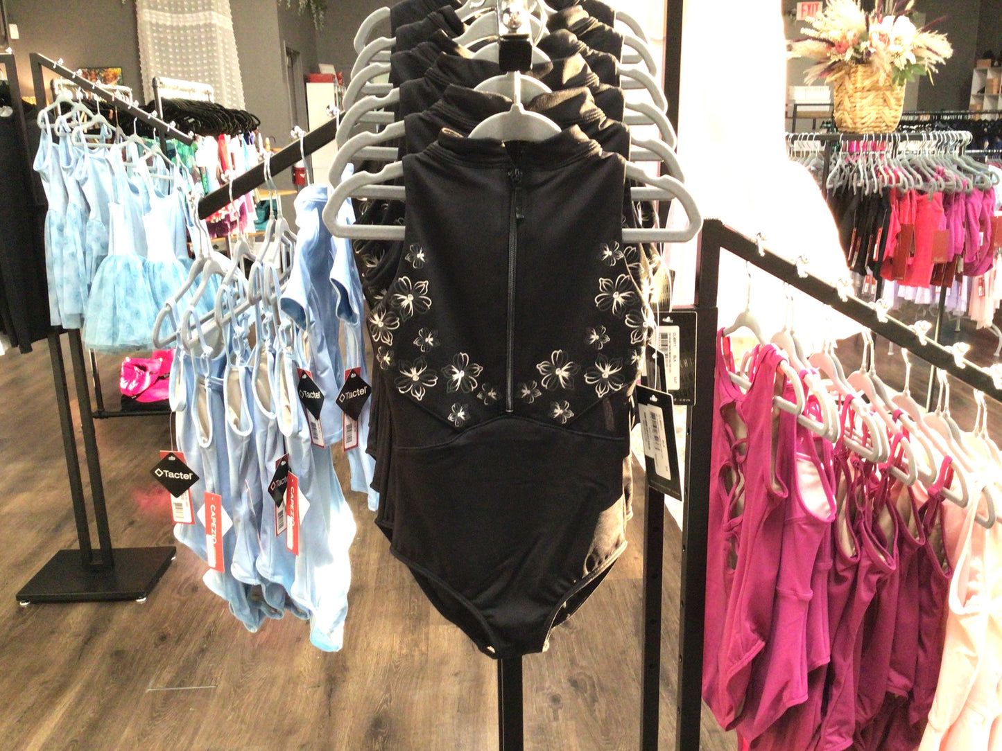 Bloch Zip Front Back Mesh Halter Leo C