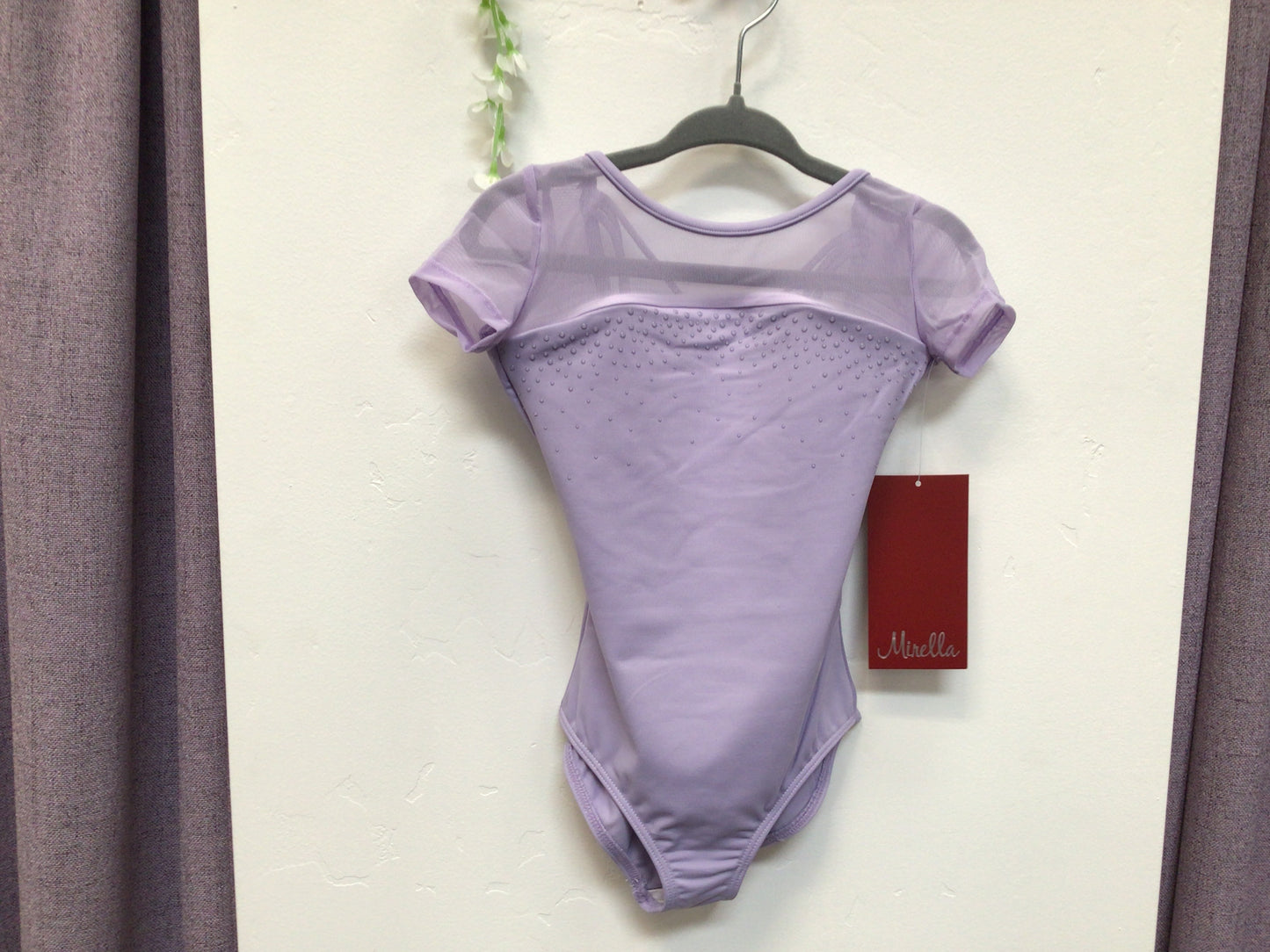 Bloch Scoop Neck Strap Bk SS Leotard C