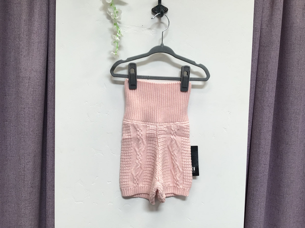 Bloch Roll Over Cable Knit Shorts