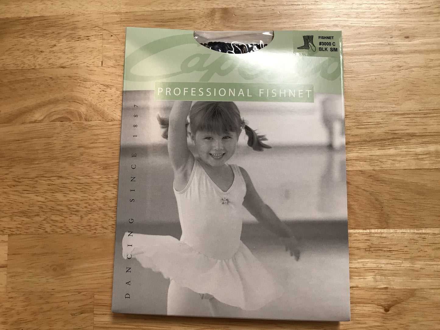 Capezio Fishnet Tights With Solid Sole C