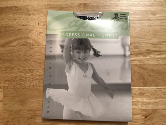 Capezio Fishnet Tights With Solid Sole C