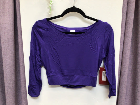 Bloch 3/4 Sleeve Open Back Top
