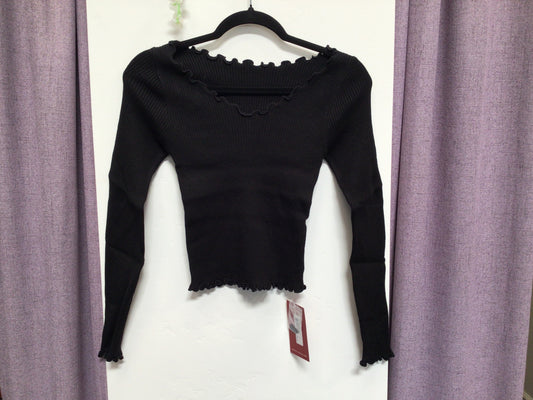 Bloch Long Sleeve Ribbed Warm Up Top