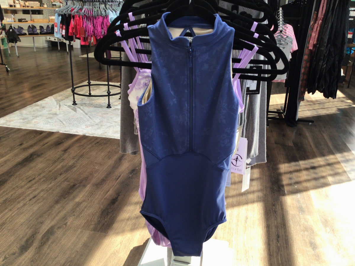 Bloch Front Zip Halter Leotard A